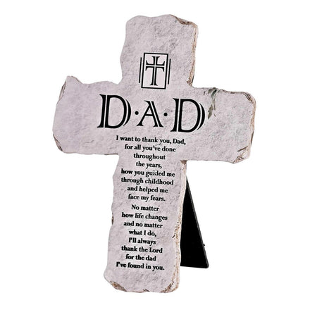 Tabletop Cross Dad Thank You 7H by Dicksons