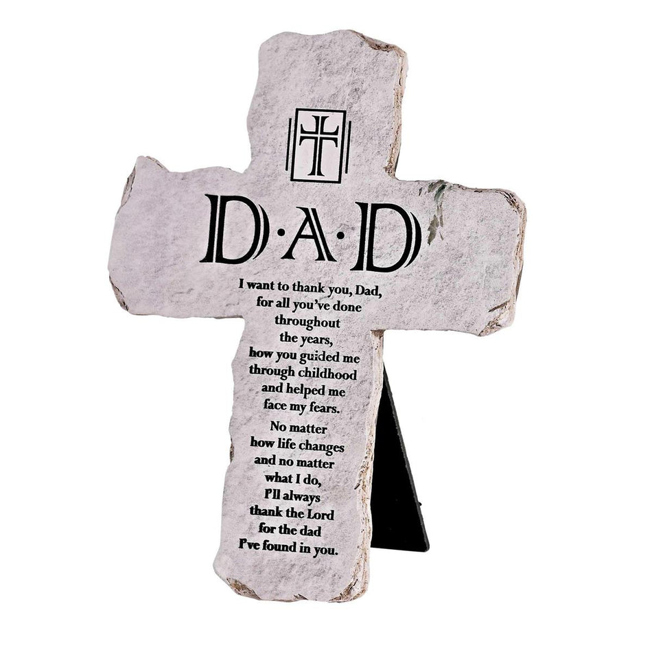 Tabletop Cross Dad Thank You 7H by Dicksons