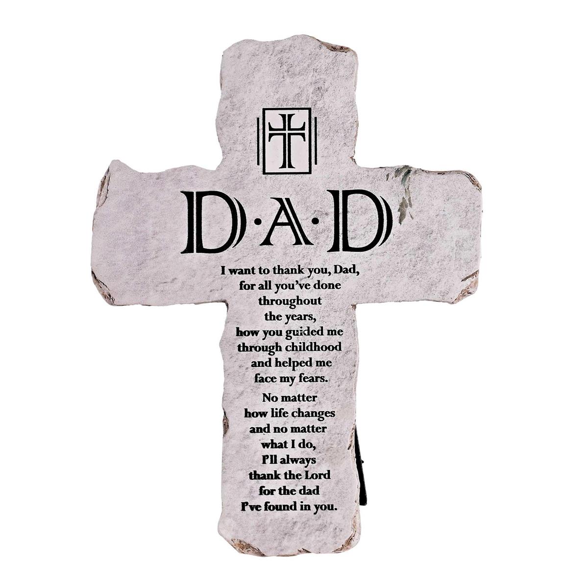 Tabletop Cross Dad Thank You 7H by Dicksons, product view 2