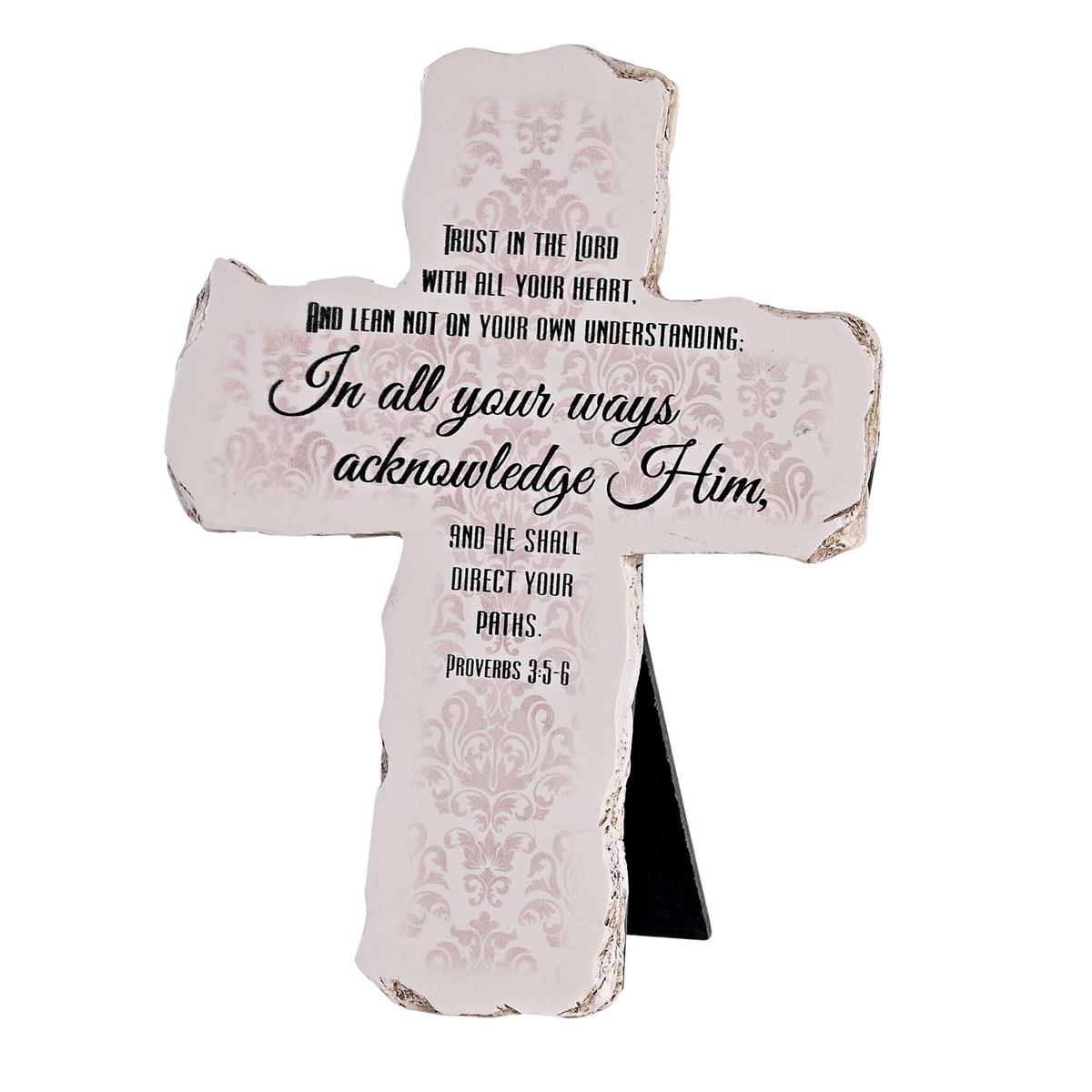 Tabletop Cross Trust In The Lord 7H by Dicksons