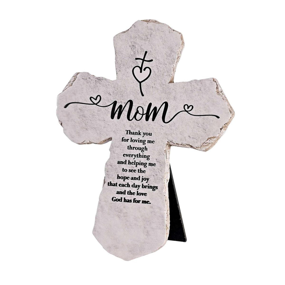 Tabletop Cross Mom Thank You 7H by Dicksons
