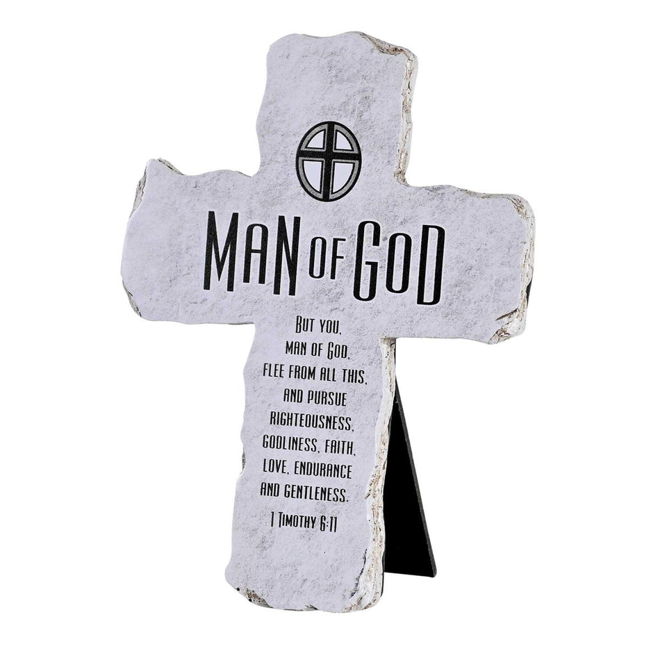 Tabletop Cross Man Of God 7H by Dicksons