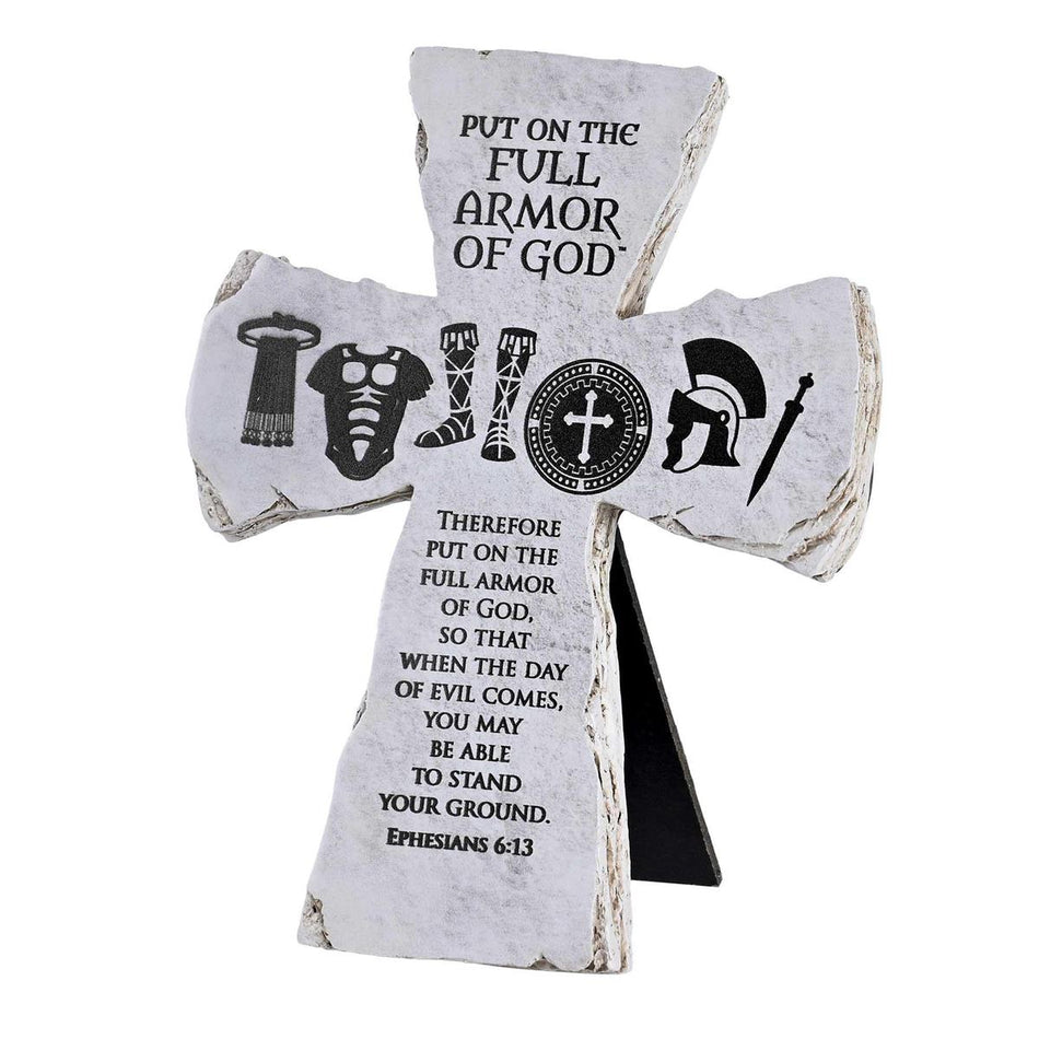 Tabletop Cross Full Armor Of God 7H by Dicksons