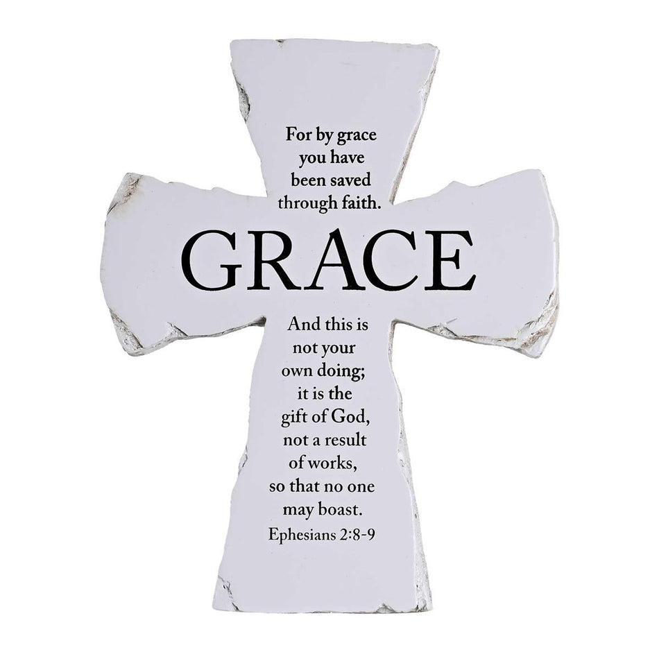 Tabletop Cross Grace Eph. 2:8-9 7H by Dicksons, product view 2