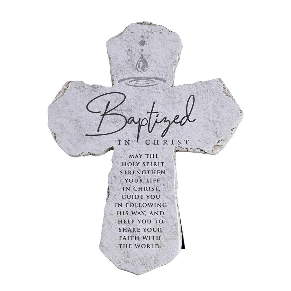 Tabletop Cross Baptized In Christ 7H by Dicksons, product view 2