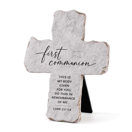 Tabletop Cross First Communion by Dicksons