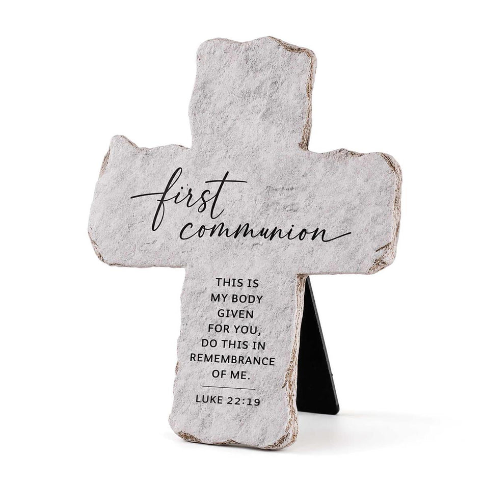 Tabletop Cross First Communion by Dicksons