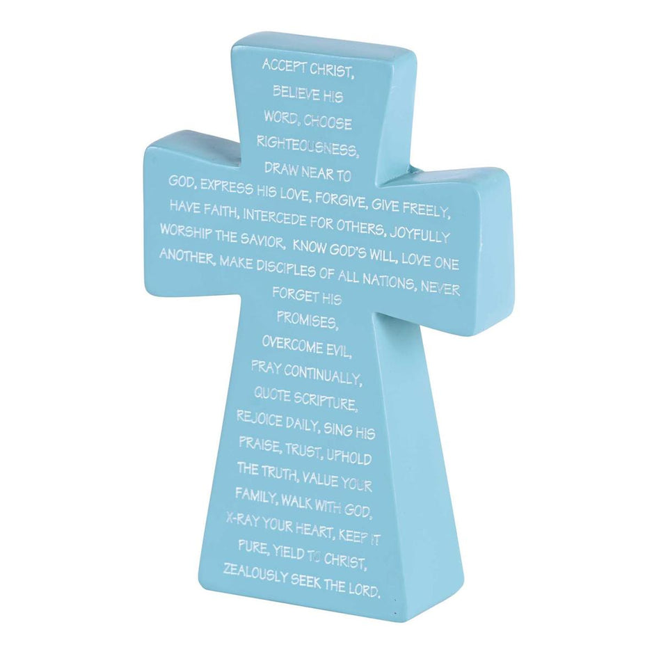 Tabletop Cross ABC Of Christianity by Dicksons, product view 2