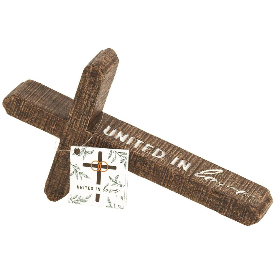 Slanted Tabletop Cross 50th Anniversary by Dicksons