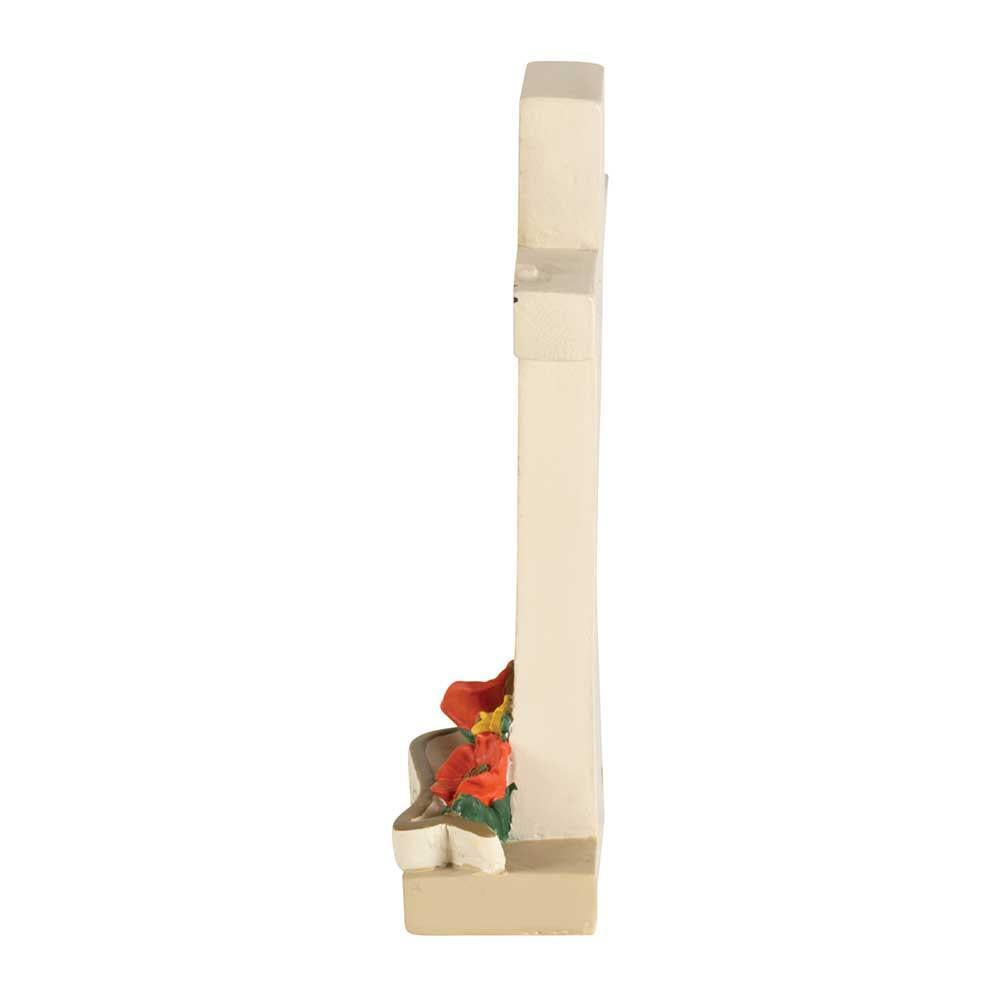 Cross Tabletop 25 Ann.love 1COR13:4-8 Resin 4" by Dicksons, product view 3