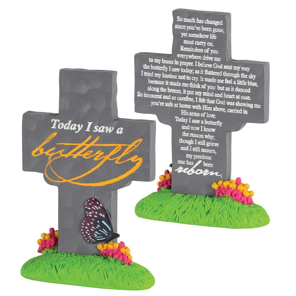 Bereavement Butterfly Tabletop Cross by Dicksons, product view 4