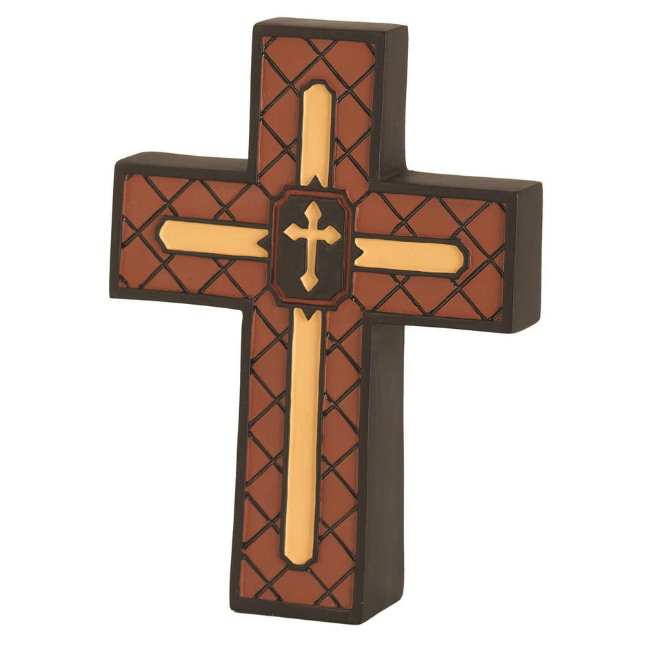 Tabletop Cross Man Of God Prayer 5in by Dicksons