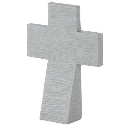 Gone From Our Arms Lord's Embrace White Cross 5 x 3.5 Resin Decorative Wall by Dicksons, product view 2