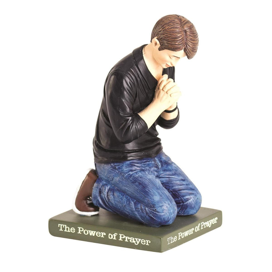 Praying Man Figurine I Said Prayer You by Dicksons
