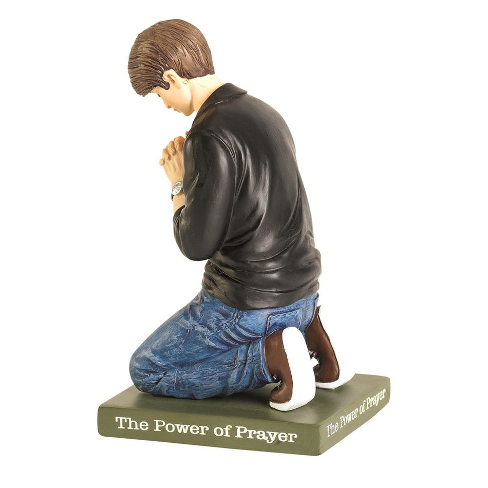 Praying Man Figurine I Said Prayer You by Dicksons, product view 2
