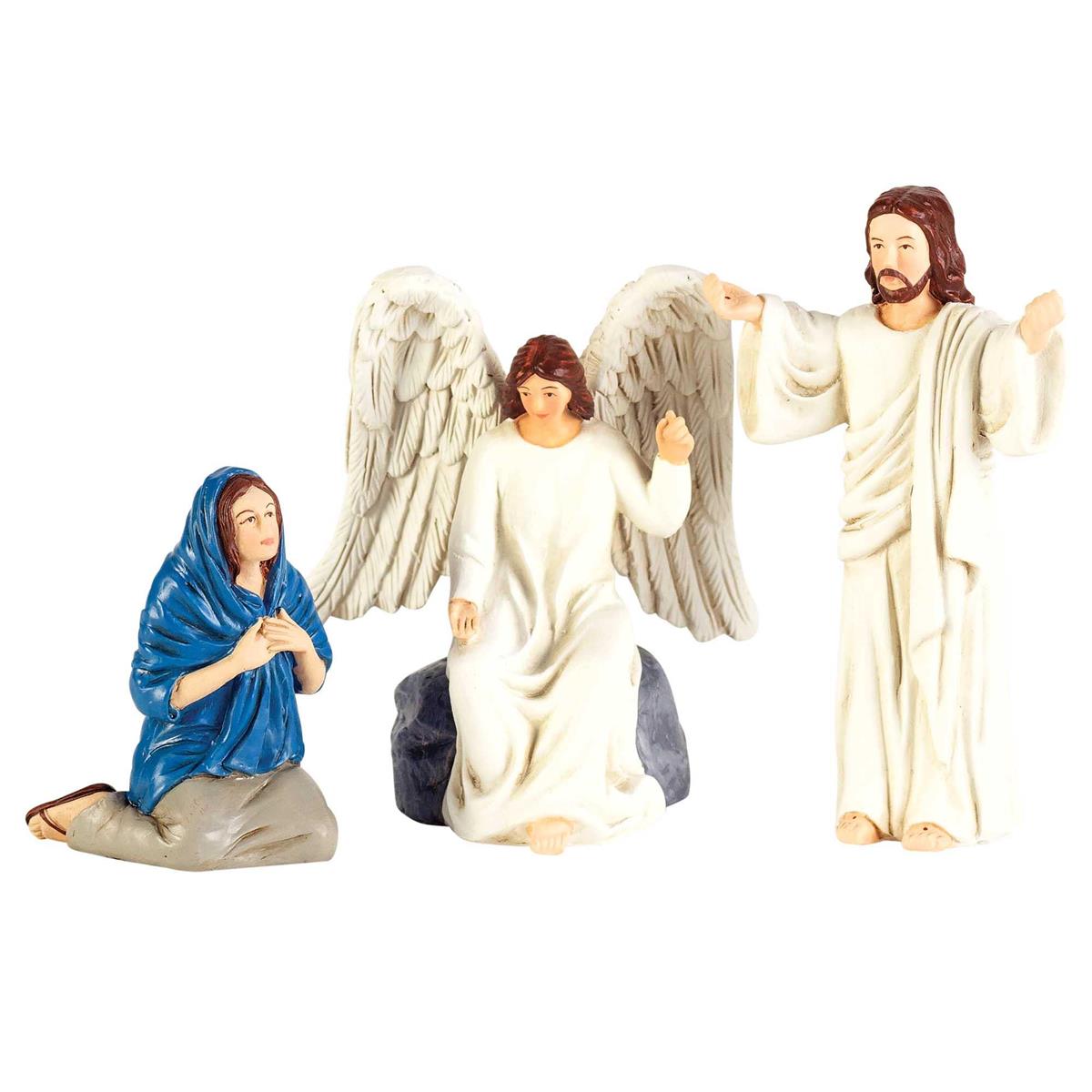 Figurine Easter 4-Piece Set Resin 6-5/8H by Dicksons, product view 4