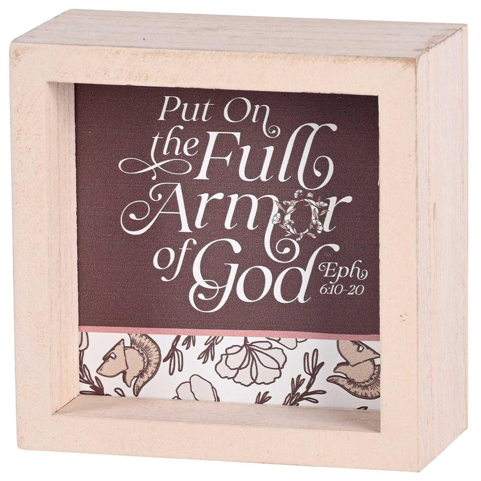 Tabletop 2 Sided Be Strong In The Lord by Dicksons