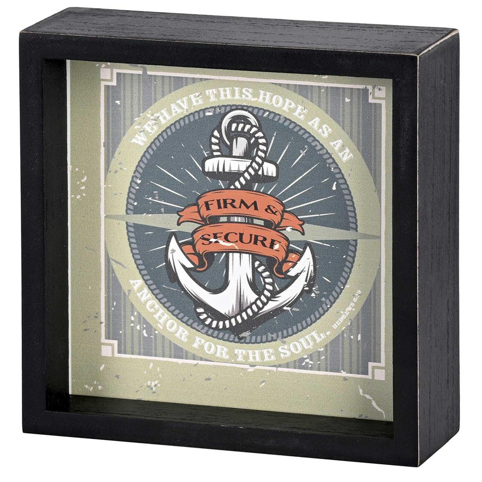 Inspirational Christian Double Sided Table Art Block Sign 6 x 6 Inch MDF We by Dicksons