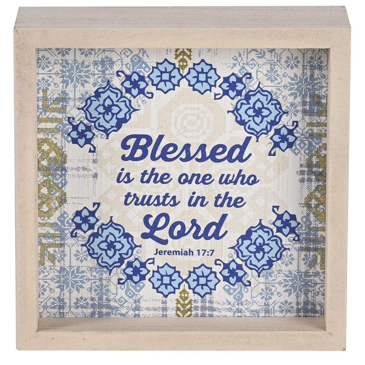 Tabletop 2 Sided Art Blessed 6H by Dicksons, product view 3