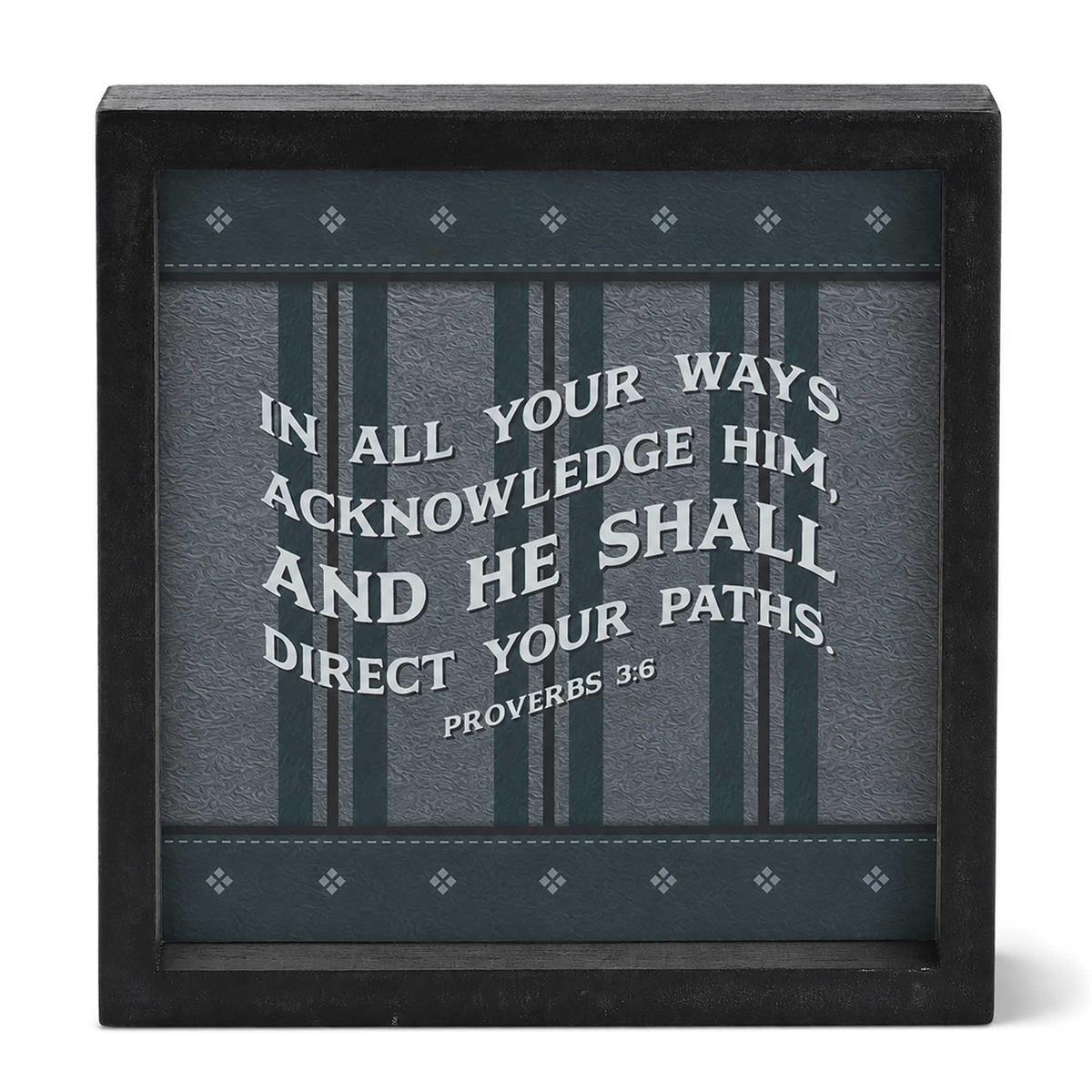 Tabletop 2 Sided Art In All Your Ways 6H by Dicksons, product view 2