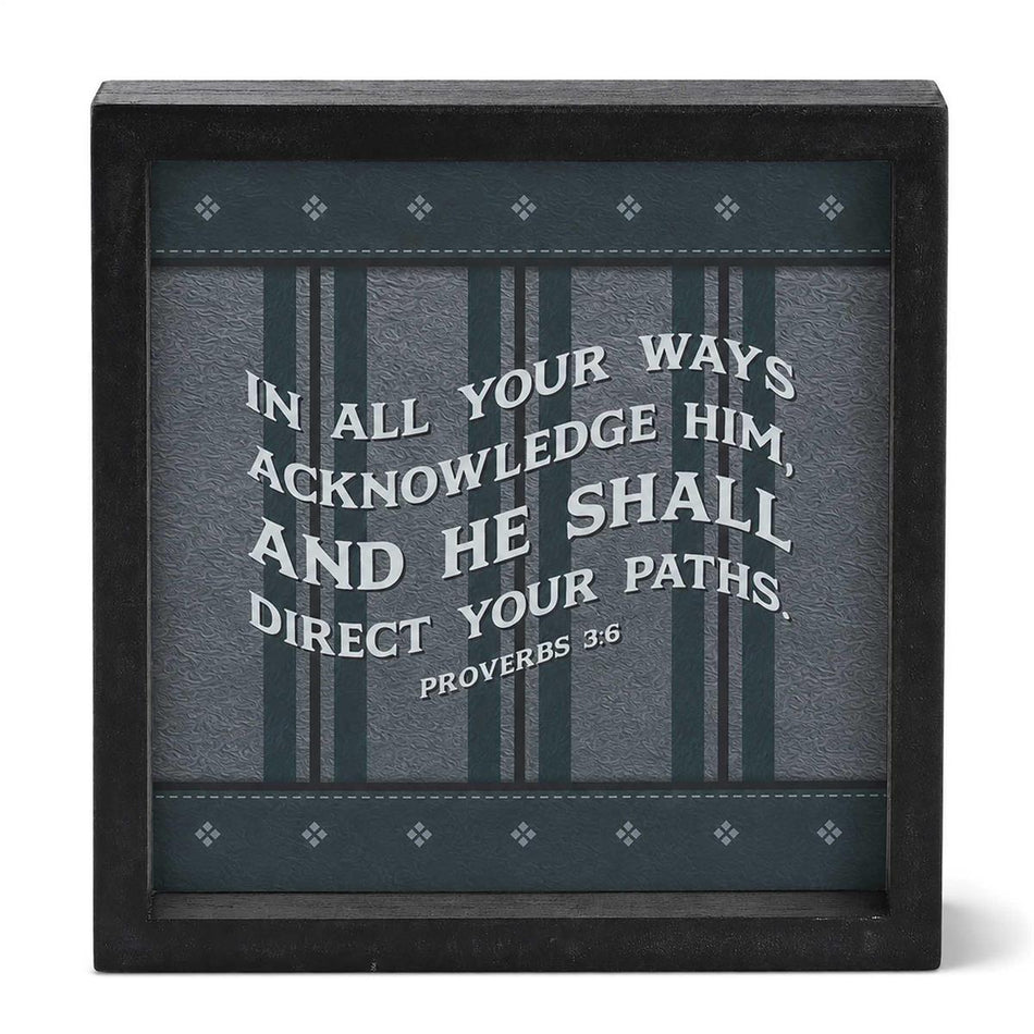 Tabletop 2 Sided Art In All Your Ways 6H by Dicksons, product view 2
