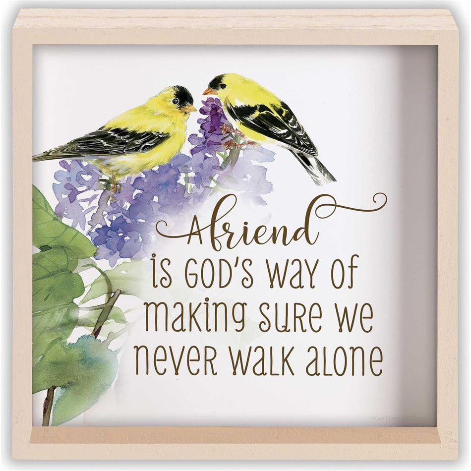 Inspirational Double Sided Standing Tabletop Plaque Sign For Living Room 6 x 6 by Dicksons, product view 2