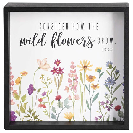 Tabletop 2 Sided Consider The Wildflower by Dicksons, product view 4