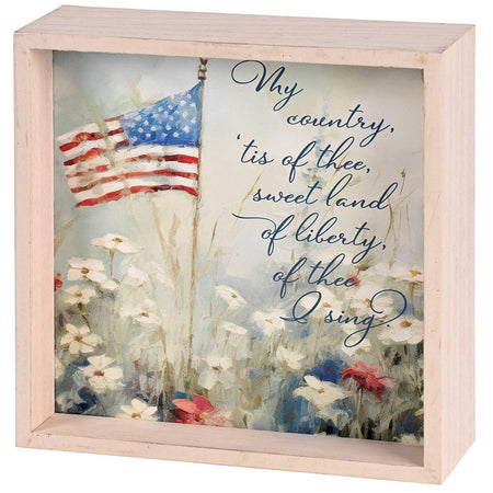 Tabletop 2 Sided Patriotic Garden by Dicksons