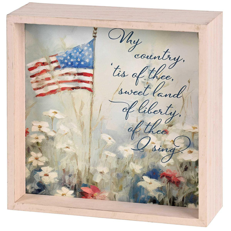 Tabletop 2 Sided Patriotic Garden by Dicksons