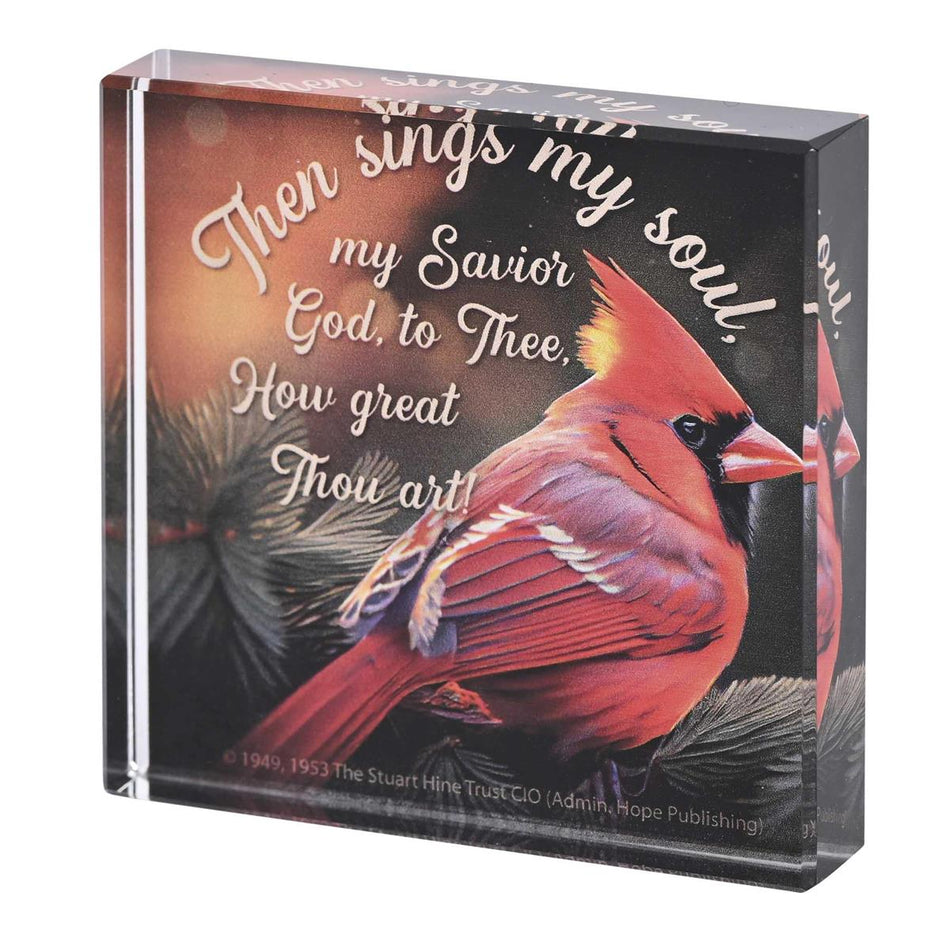 Tabletop Glass Then Sings My Soul 3x3 by Dicksons