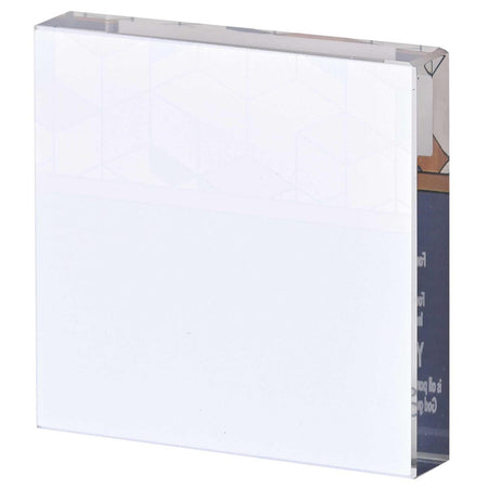 Tabletop Glass Plaque Pastor 3X3 by Dicksons, product view 3