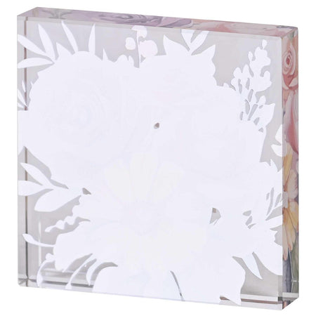Tabletop Glass Plaque Many Women 3X3 by Dicksons, product view 3