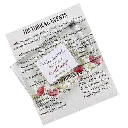 Inspirational Christian Tabletop Plaque Block Sign Décor for Home 2.5 x 4 Inch by Dicksons, product view 3