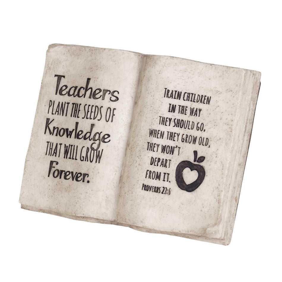Tabletop Plaque Book Shape Teachers by Dicksons