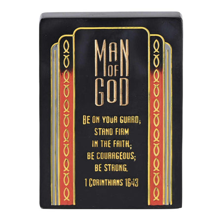 Tabletop Wedge Man Of God by Dicksons, product view 3