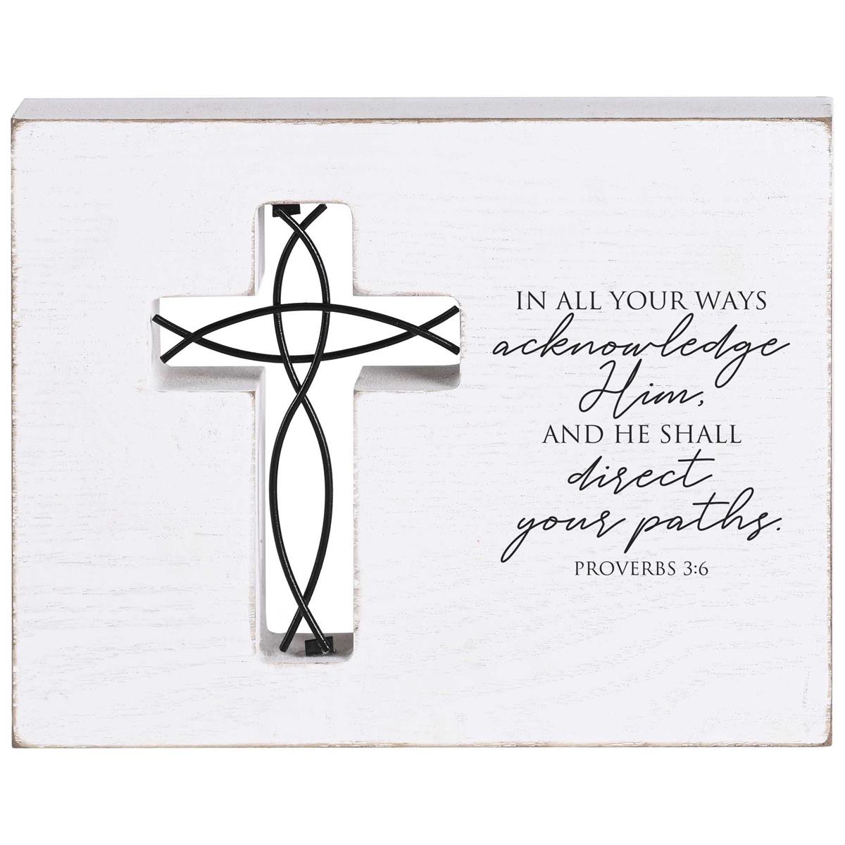 Tabletop Wire Plaque In All Your Ways (TTPLQW-2001) by Dicksons, product view 2