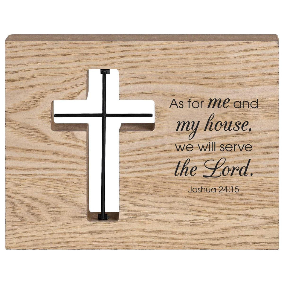 Tabletop Wire Plaque As For My House by Dicksons, product view 2