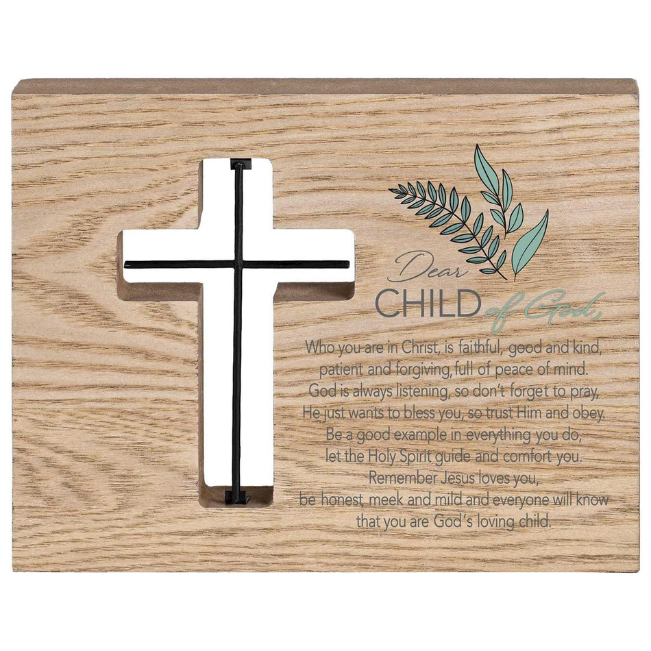 Tabletop Wire Plaque Child Of God Boy by Dicksons