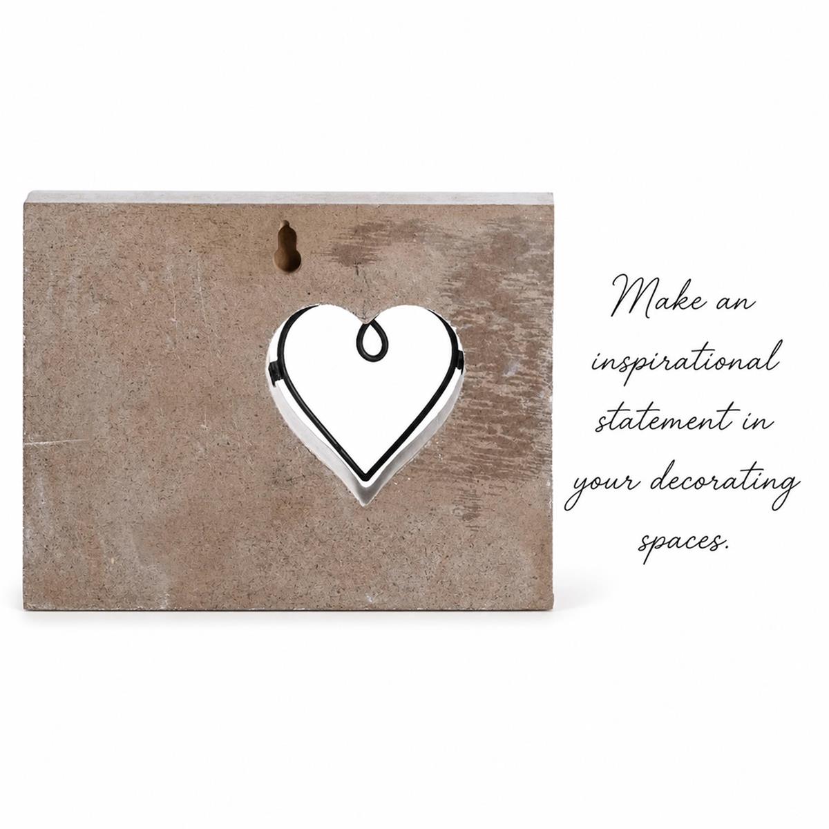 Tabletop Wire Plaque Cast Your Cares by Dicksons, product view 4