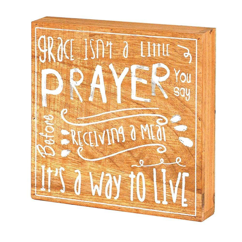 Grace Isn't A Little Tabletop Plaque by Dicksons