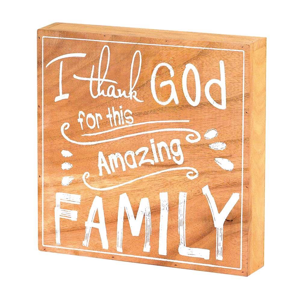 I Thank God For This Tabletop Plaque by Dicksons