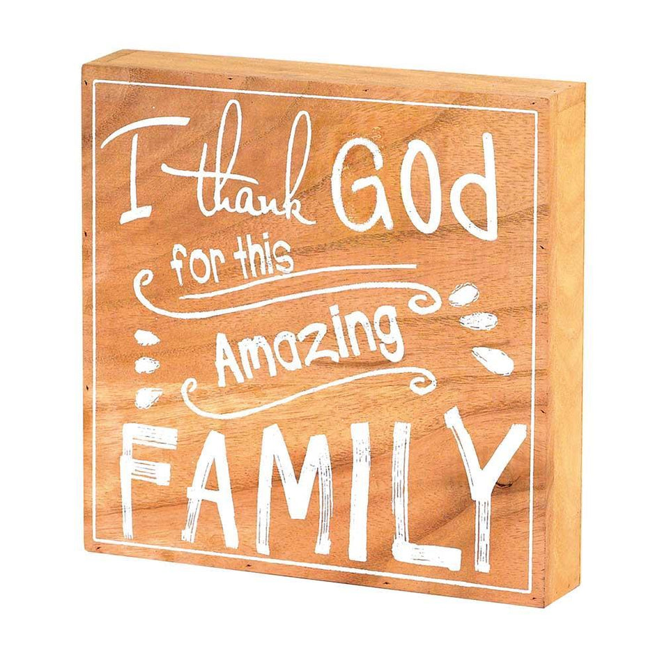 I Thank God For This Tabletop Plaque by Dicksons