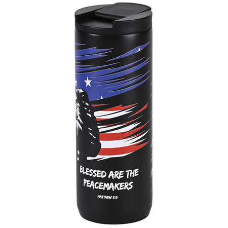 Tumbler Soldier Blessed Are The 20 Oz by Dicksons, product view 2
