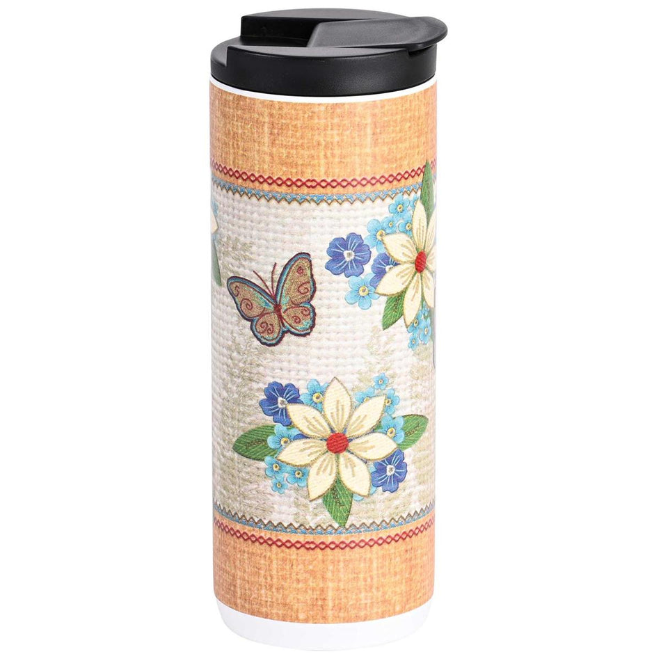 Tumbler Floral Lord Is My Strength 20 Oz by Dicksons, product view 2