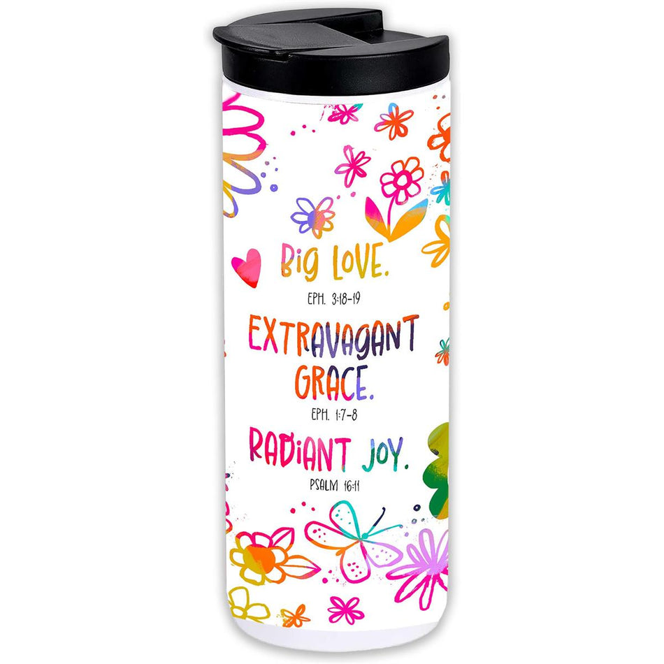 Tumbler Big Love Extravagant Grace 20 Oz by Dicksons