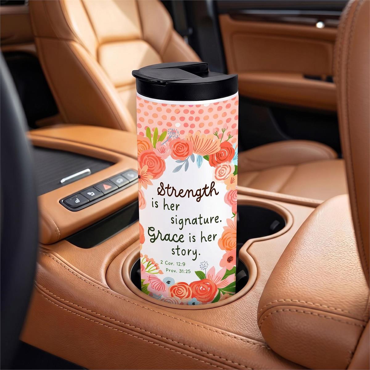 Tumbler Strength Is Her Signature 20 Oz by Dicksons, product view 5