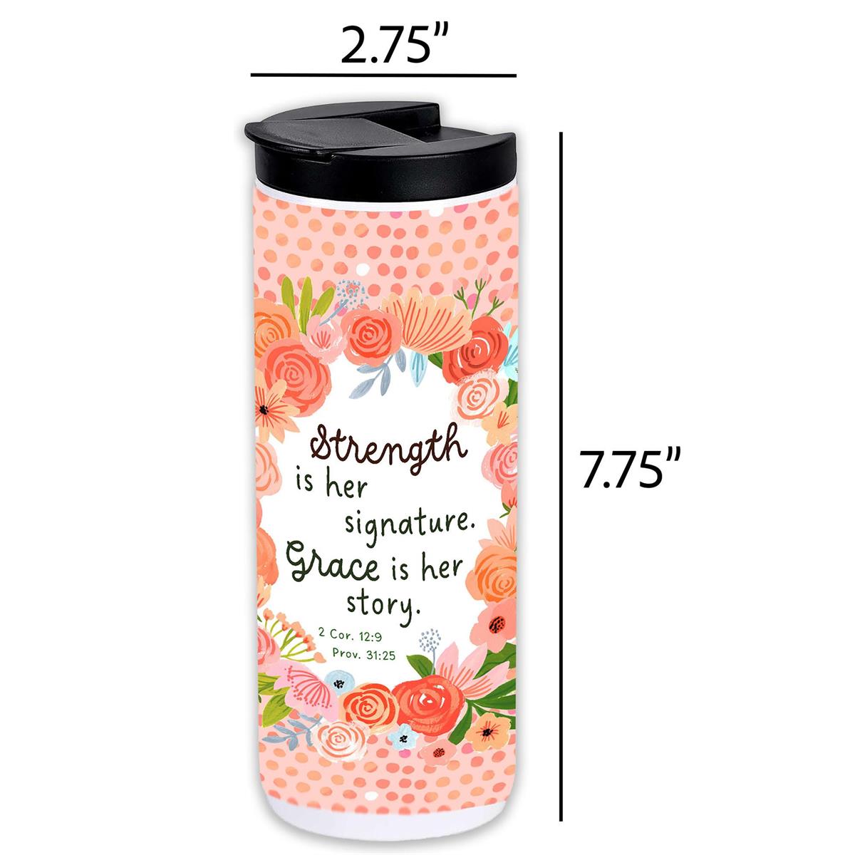 Tumbler Strength Is Her Signature 20 Oz by Dicksons, product view 6