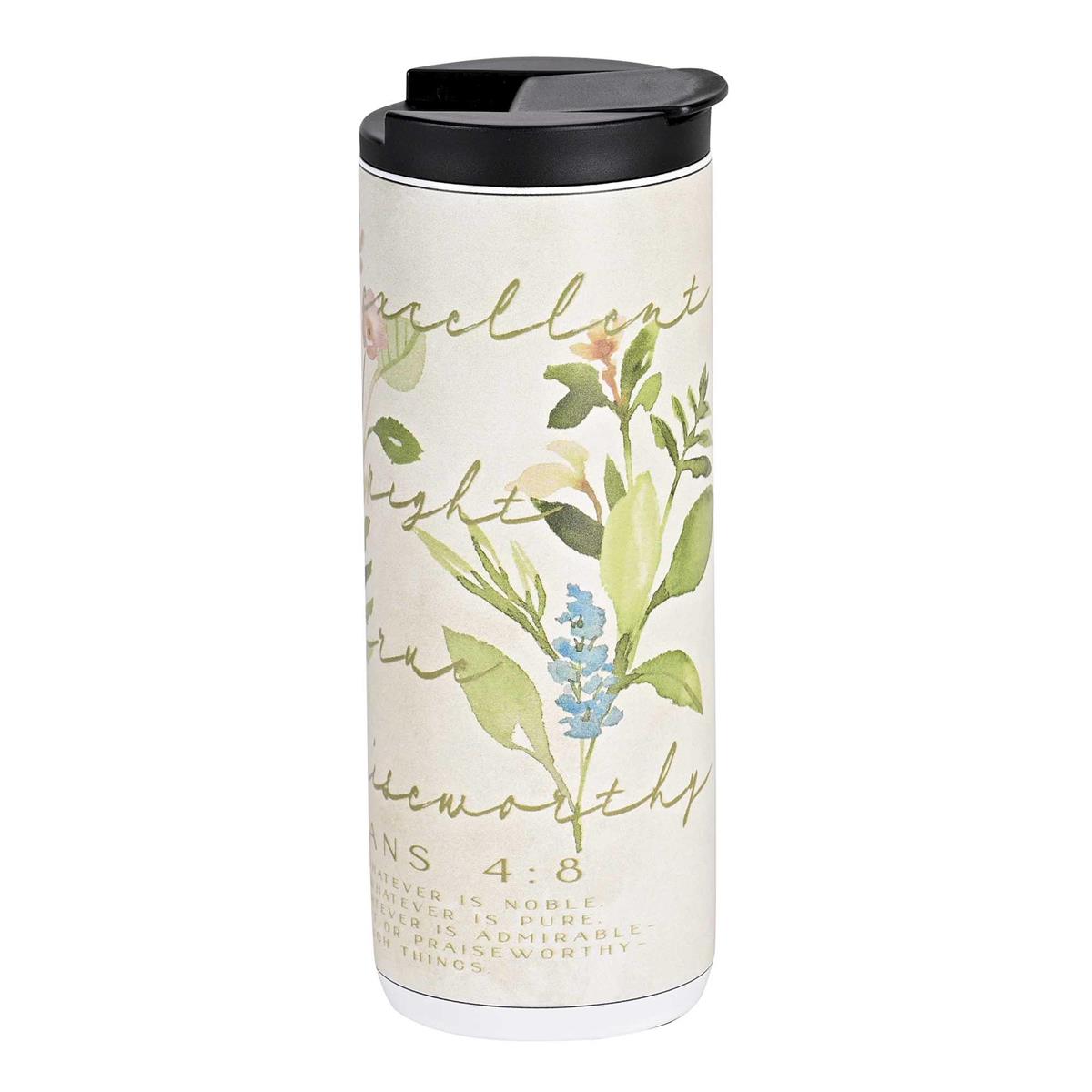 Tumbler Whatever Is True Noble 20 Oz by Dicksons, product view 2