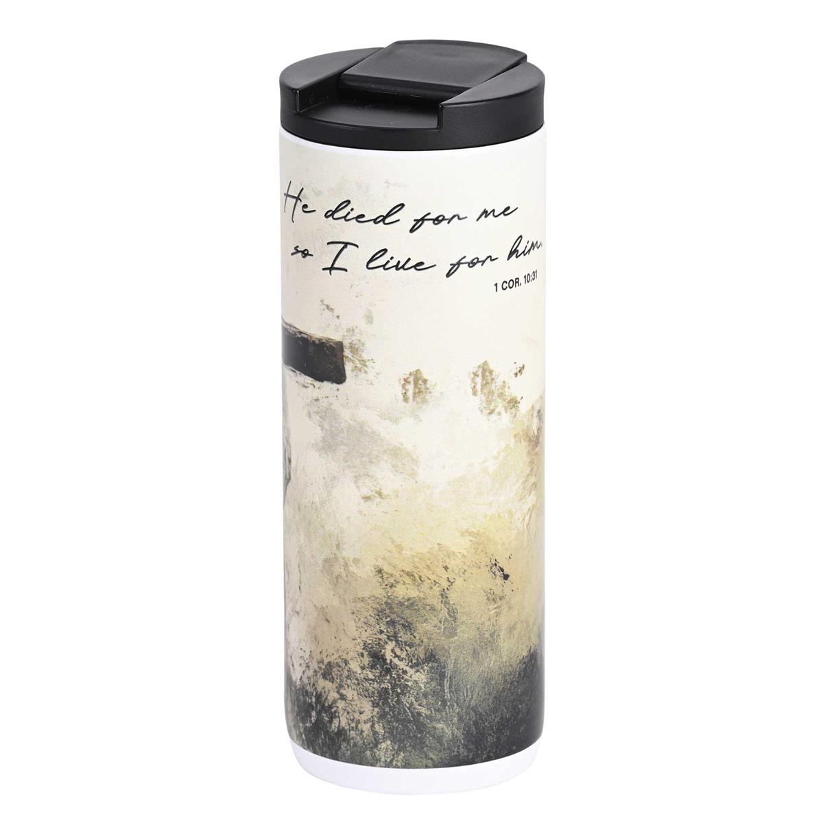 Tumbler He Died For Me So I Can 20 Oz by Dicksons