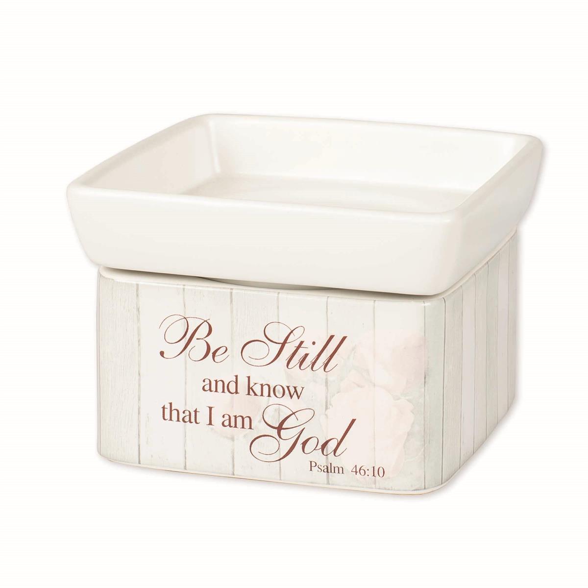 Be Still Wax Oil Candle Warmer by Dicksons